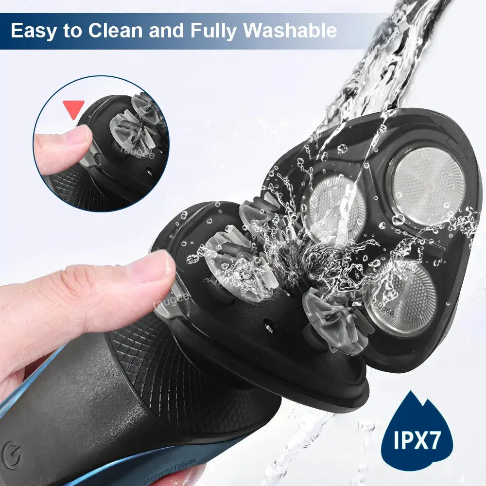 Electric Men's Shaver & Grooming Kit With Versatile Trimmer.