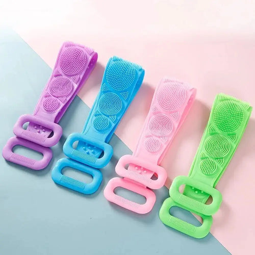 Silicone Back Scrubber & Exfoliating Bath Brush Yaalii
