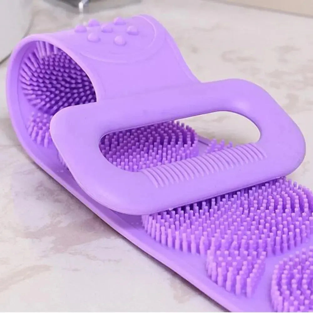 Silicone Back Scrubber & Exfoliating Bath Brush Yaalii