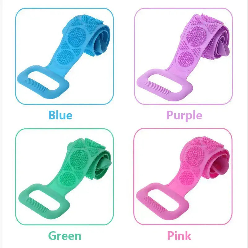 Silicone Back Scrubber & Exfoliating Bath Brush Yaalii