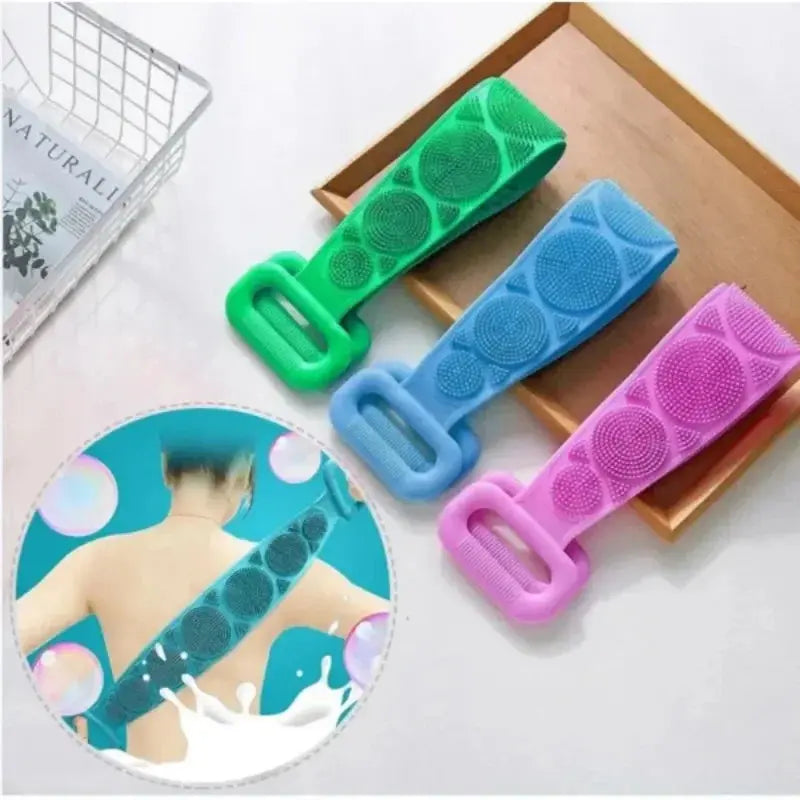 Silicone Back Scrubber & Exfoliating Bath Brush Yaalii