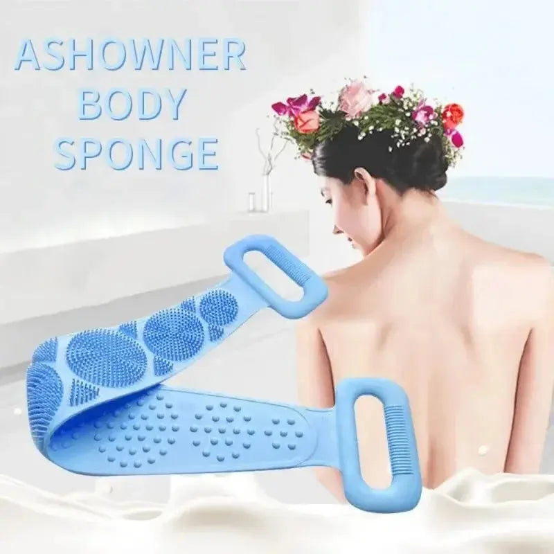 Silicone Back Scrubber & Exfoliating Bath Brush Yaalii