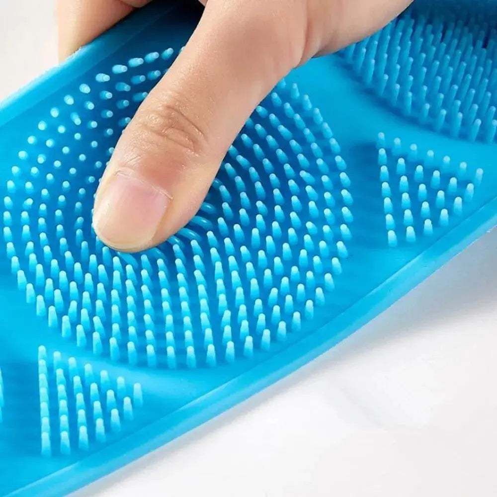 Silicone Back Scrubber & Exfoliating Bath Brush Yaalii